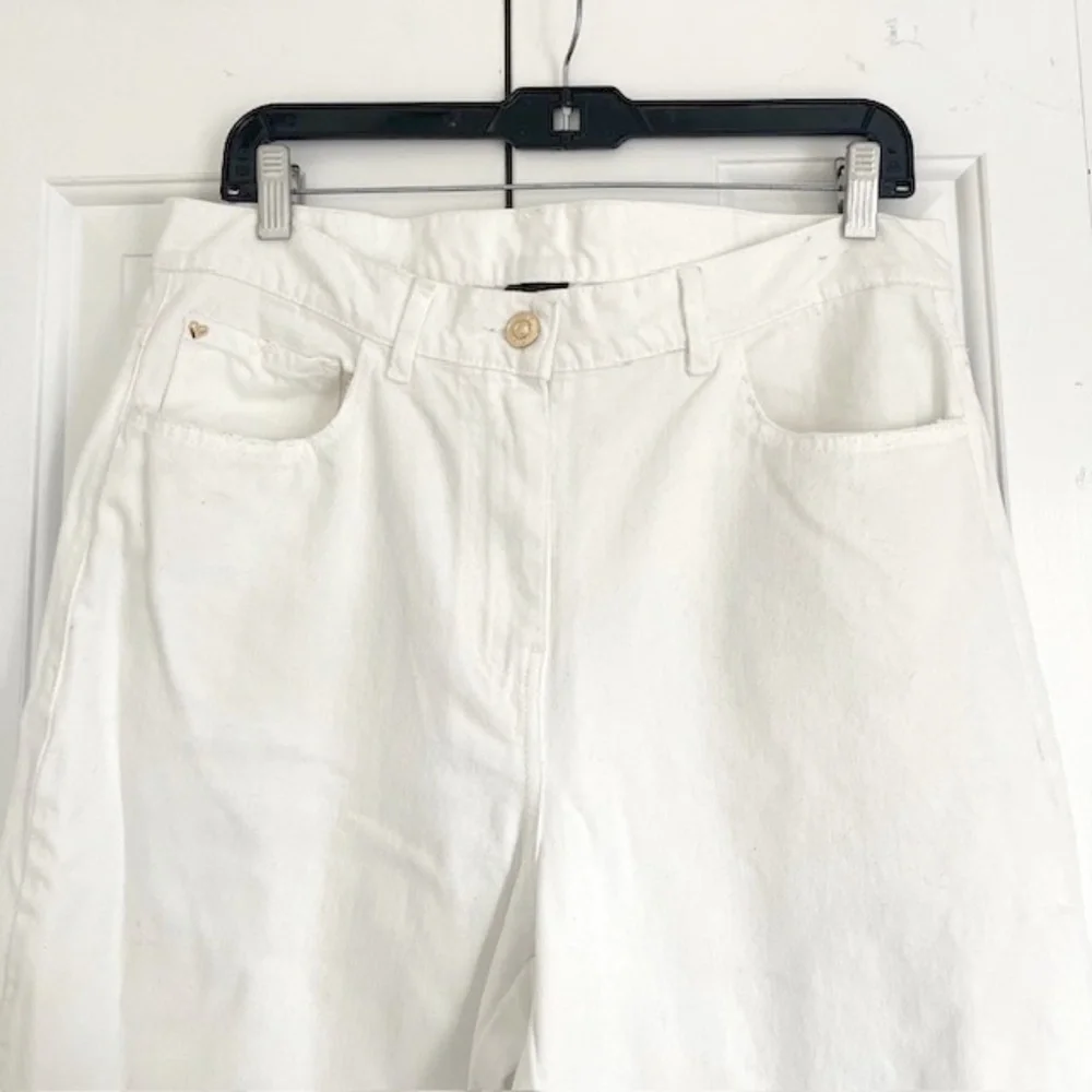 My Twin White Wide Leg Jeans Size 31 NWT - Picture 6 of 13